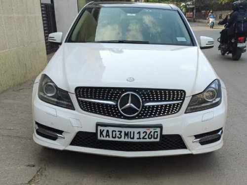 Used 2014 Mercedes Benz C-Class C 220CDIBE Avantgarde Command AT car at low price in Bangalore