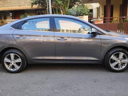 2018 Hyundai Verna 1.6 VTVT SX Option MT for sale at low price in Bangalore