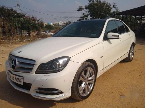 Used 2011 Mercedes Benz C-Class AT for sale in Hyderabad 