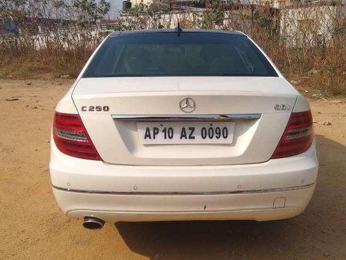 Used 2011 Mercedes Benz C-Class AT for sale in Hyderabad 