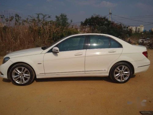 Used 2011 Mercedes Benz C-Class AT for sale in Hyderabad 