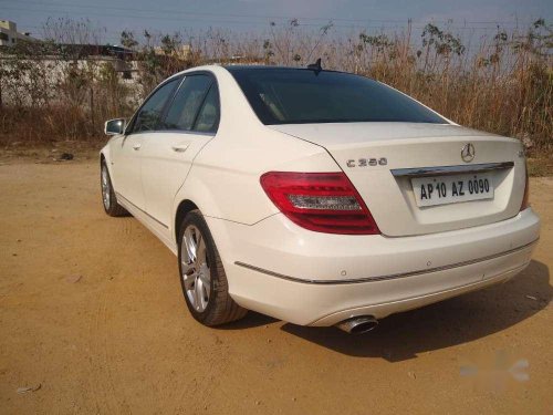 Used 2011 Mercedes Benz C-Class AT for sale in Hyderabad 