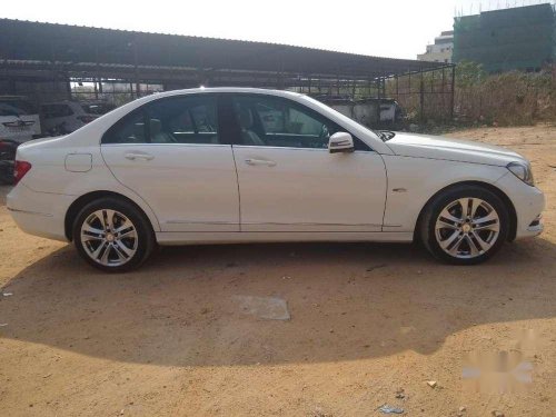 Used 2011 Mercedes Benz C-Class AT for sale in Hyderabad 