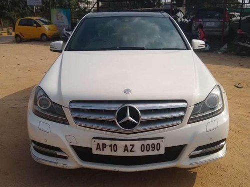 Used 2011 Mercedes Benz C-Class AT for sale in Hyderabad 