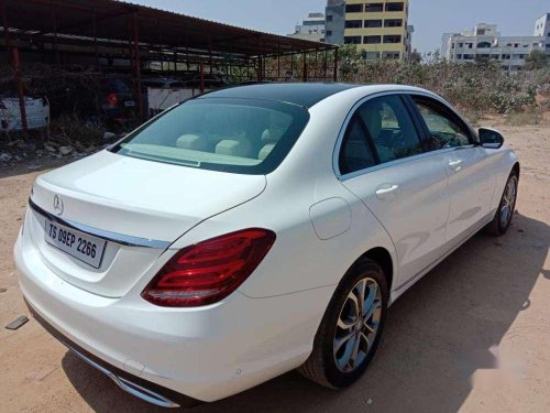 Used Mercedes Benz C-Class C 220 CDI Style 2016 AT for sale in Hyderabad 