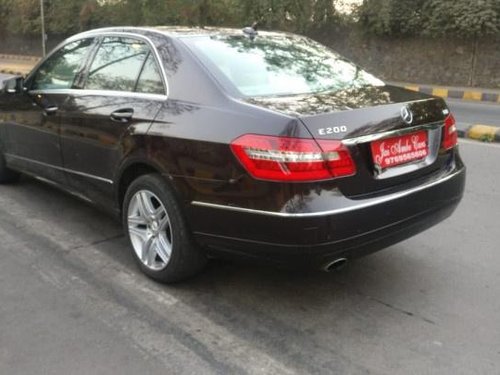 2011 Mercedes Benz E Class AT for sale in Mumbai