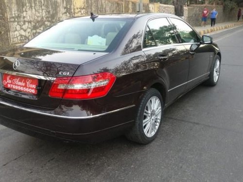 2011 Mercedes Benz E Class AT for sale in Mumbai