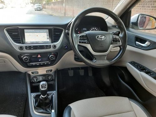 Used 2018 Hyundai Verna MT car at low price in Ahmedabad