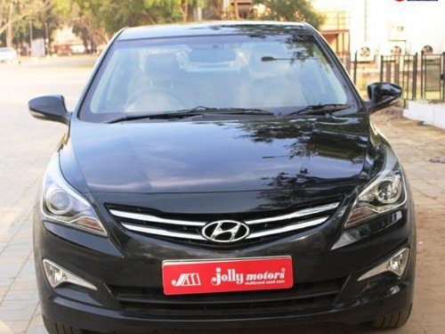 Used 2016 Hyundai Verna MT car at low price in Ahmedabad