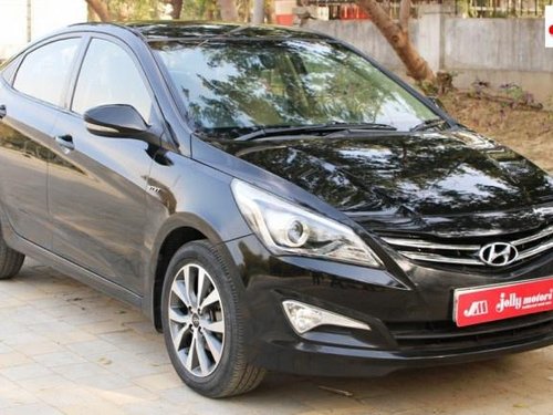 Used 2016 Hyundai Verna MT car at low price in Ahmedabad