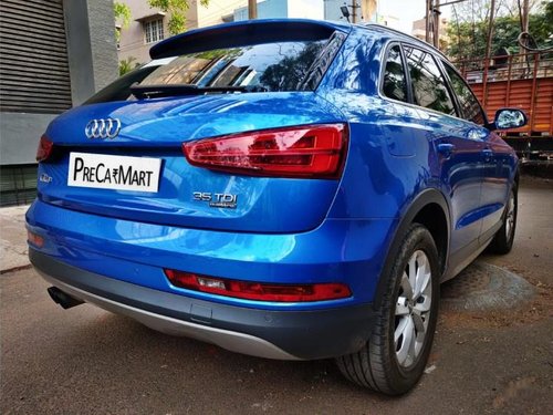 Audi Q3 2.0 TDI Quattro 2017 AT for sale in Bangalore