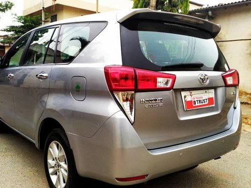2017 Toyota Innova Crysta 2.4 VX 8S MT for sale in Bangalore