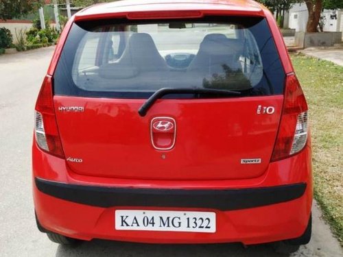 2009 Hyundai i10 Sportz 1.2 AT for sale in Bangalore