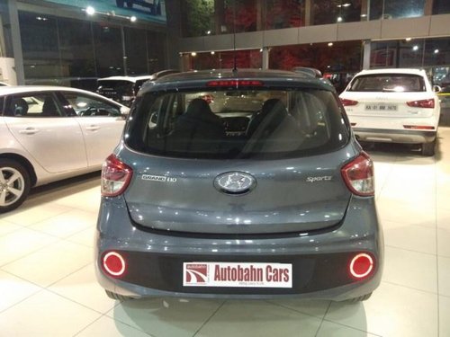 2018 Hyundai Grand i10 1.2 Kappa Sportz Option AT  in Bangalore