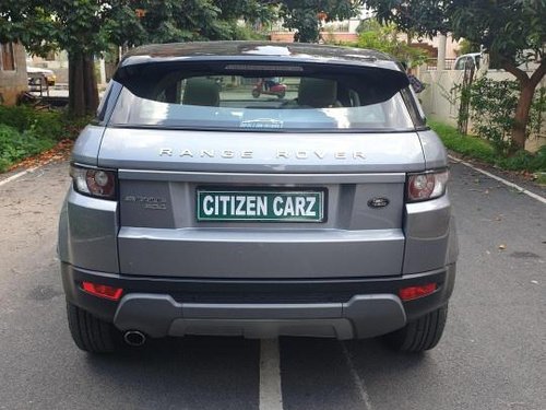 2012 Land Rover Range Rover Evoque 2.2L Pure AT in Bangalore
