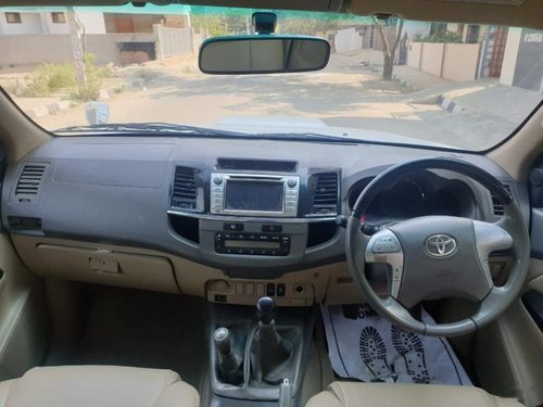 2013 Toyota Fortuner 4x4 MT for sale in Bangalore