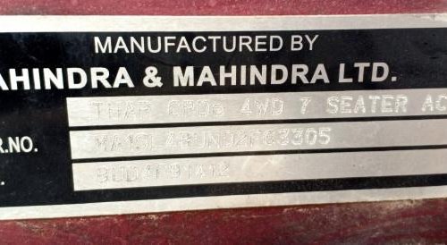 2013 Mahindra Thar CRDe MT for sale in Hyderabad