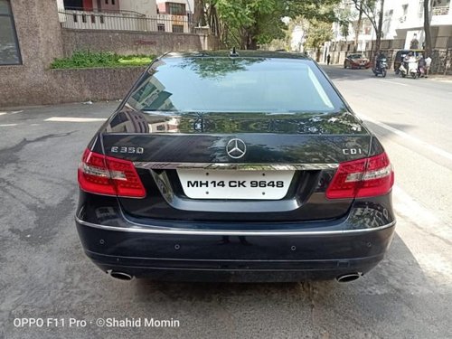 Used 2011 Mercedes Benz E Class AT for sale in Pune