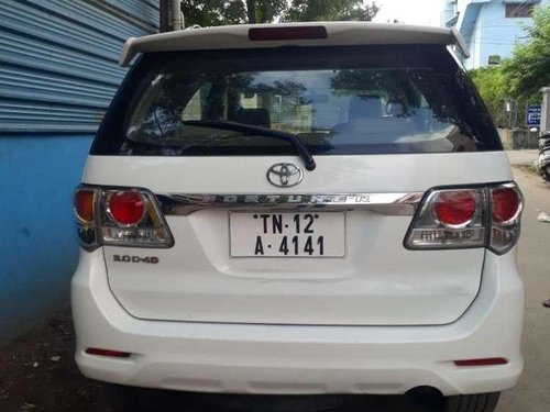 Used Toyota Fortuner 3.0 2013, Diesel MT for sale in Chennai
