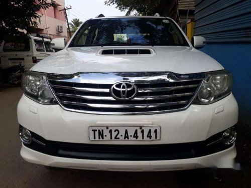 Used Toyota Fortuner 3.0 2013, Diesel MT for sale in Chennai