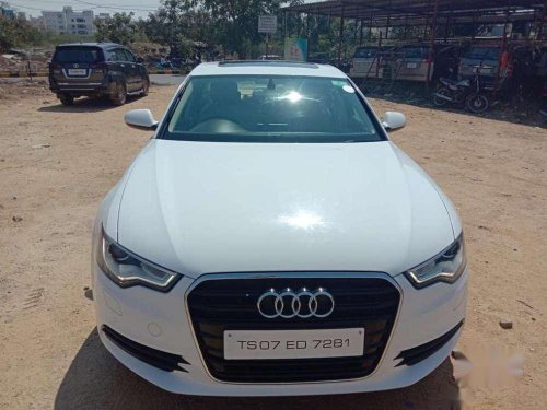 Used Audi A6 2.0 TDI 2013 AT for sale in Hyderabad 