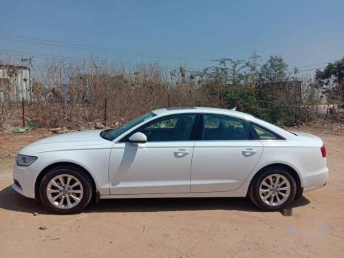 Used Audi A6 2.0 TDI 2013 AT for sale in Hyderabad 