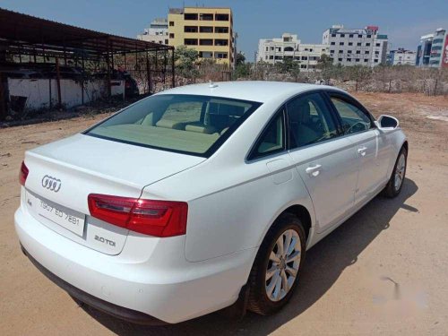 Used Audi A6 2.0 TDI 2013 AT for sale in Hyderabad 