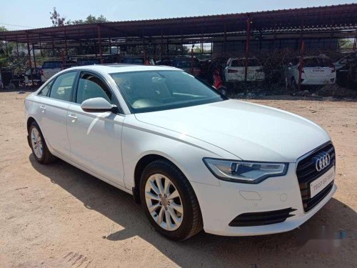 Used Audi A6 2.0 TDI 2013 AT for sale in Hyderabad 