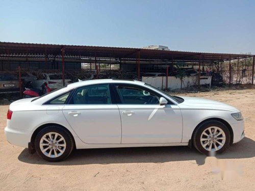 Used Audi A6 2.0 TDI 2013 AT for sale in Hyderabad 