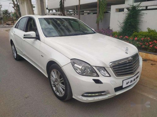 2011 Mercedes Benz E Class AT for sale in Hyderabad 