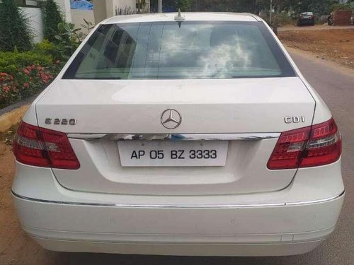 2011 Mercedes Benz E Class AT for sale in Hyderabad 