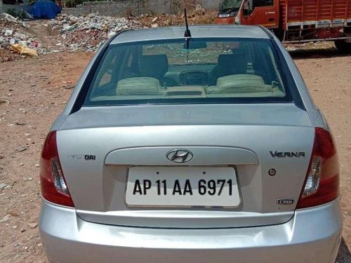 Used Hyundai Verna CRDi 2007 MT for sale in Hyderabad 