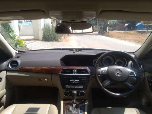 Used 2011 Mercedes Benz C-Class AT for sale in Hyderabad 