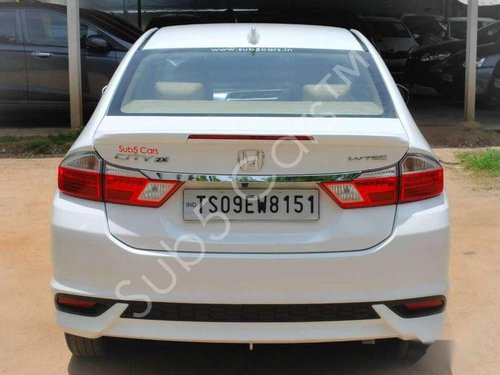 Used Honda City ZX VTEC, 2017, Petrol MT for sale in Hyderabad 