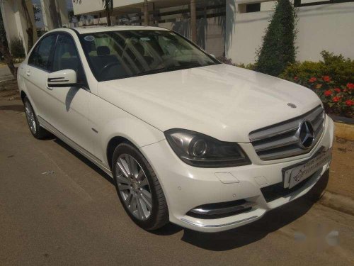 Used 2011 Mercedes Benz C-Class AT for sale in Hyderabad 