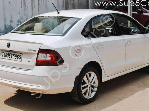 Used Skoda Rapid Style 1.5, 2017, Diesel MT for sale in Hyderabad 