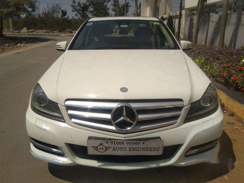 Used 2011 Mercedes Benz C-Class AT for sale in Hyderabad 