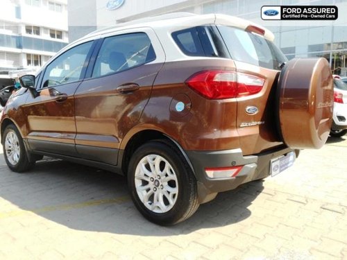 Used 2017 Ford EcoSport 1.5 Petrol Titanium MT for sale in Chennai