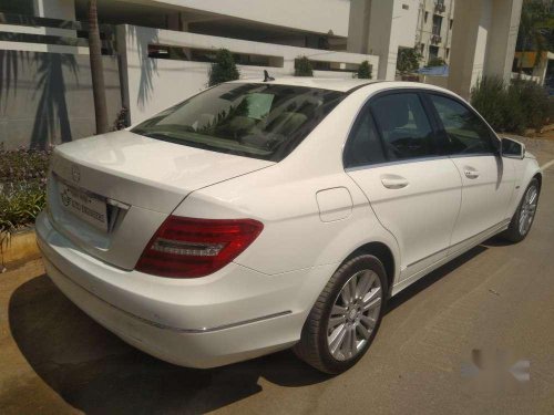 Used 2011 Mercedes Benz C-Class AT for sale in Hyderabad 