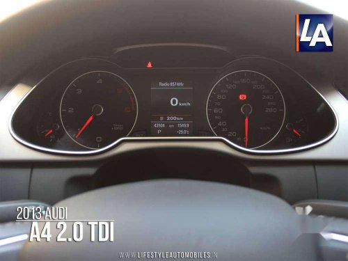 Used Audi A4 2.0 TDI 2013 AT for sale in Kolkata 