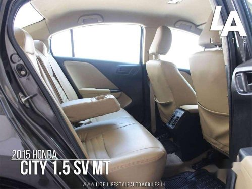 Used Honda City SV, 2015, Petrol MT for sale in Kolkata 