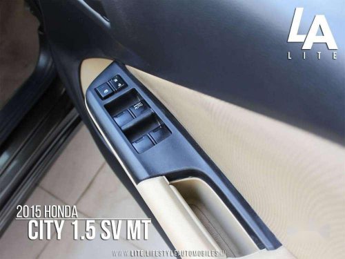 Used Honda City SV, 2015, Petrol MT for sale in Kolkata 