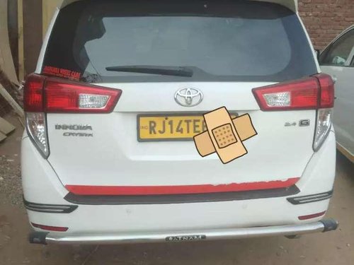 Used Toyota Innova Crysta 2019 MT for sale in Jaipur 