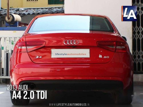 Used Audi A4 2.0 TDI 2013 AT for sale in Kolkata 