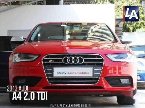 Used Audi A4 2.0 TDI 2013 AT for sale in Kolkata 