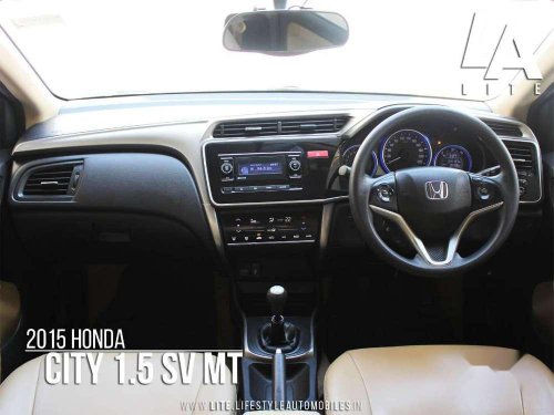 Used Honda City SV, 2015, Petrol MT for sale in Kolkata 