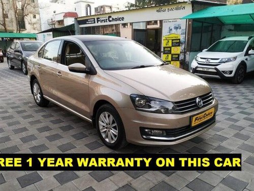 2016 Volkswagen Vento 1.5 TDI Highline AT for sale in Surat