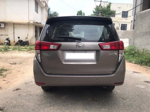 Used Toyota Innova Crysta 2.4 VX 2017 MT for sale in Bangalore 