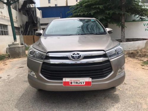 Used Toyota Innova Crysta 2.4 VX 2017 MT for sale in Bangalore 