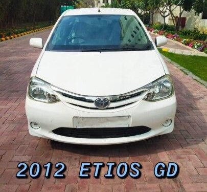 Used Toyota Platinum Etios 2012 MT for sale in New Delhi 